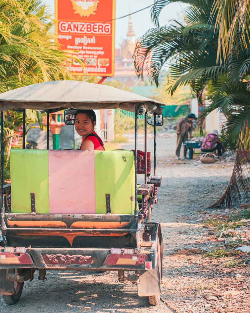 Discover Authentic Cambodia Multi-Day Trip Photos Battambang Tuktuk