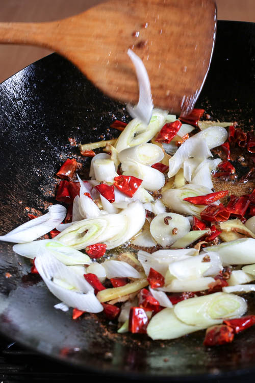 Kung Pao Chicken Recipe Scallions