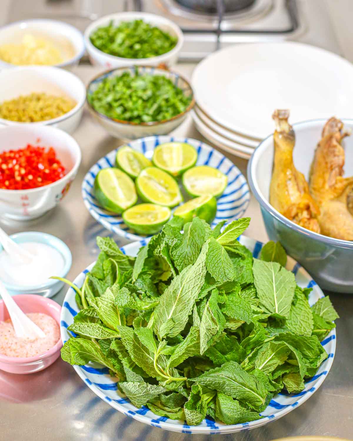 Lijiang Cooking Class Herbs
