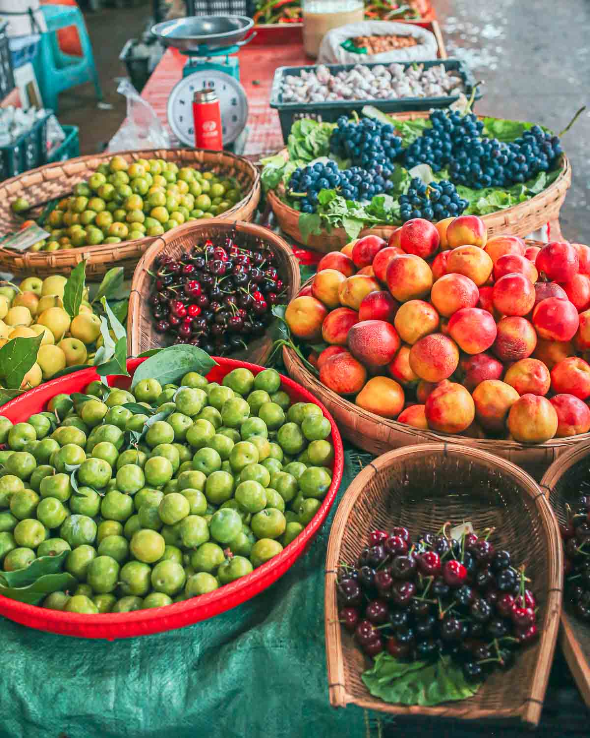 Lijiang Cooking Class Market Fruit