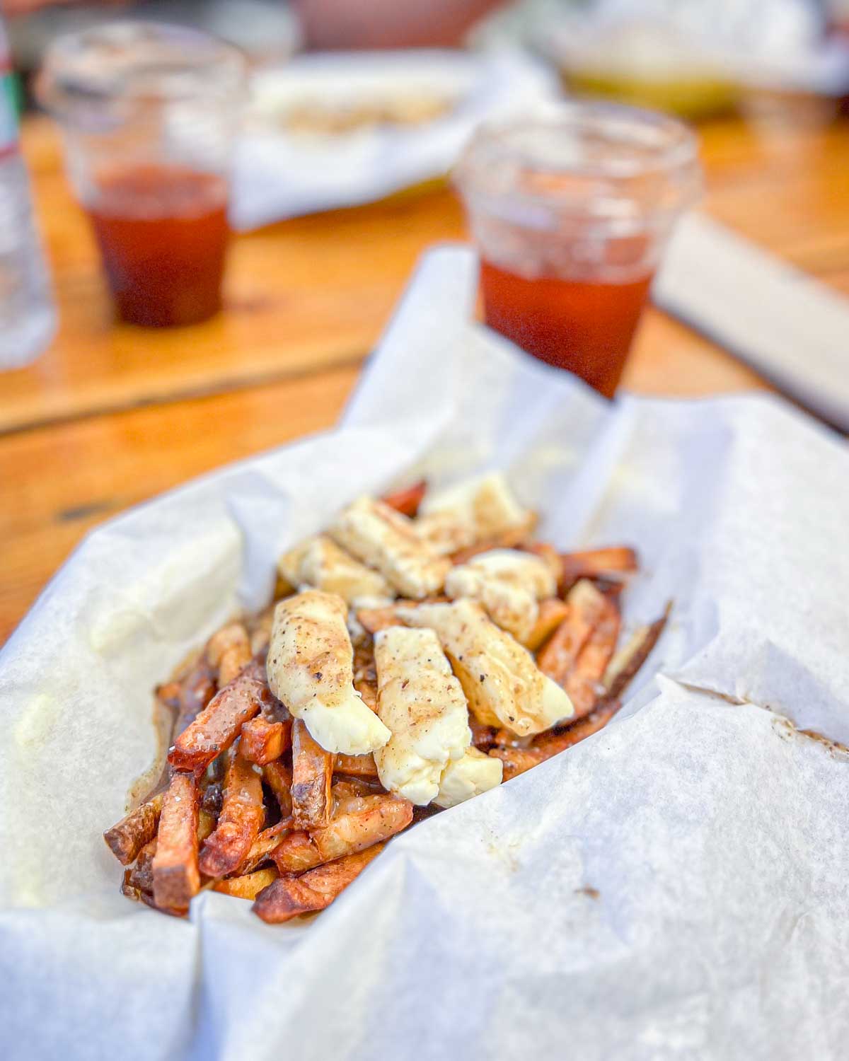 poutine with oregon potatoes