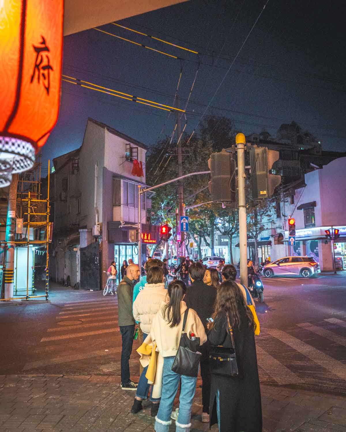 Shanghai Evening Walking Food Tour Streets