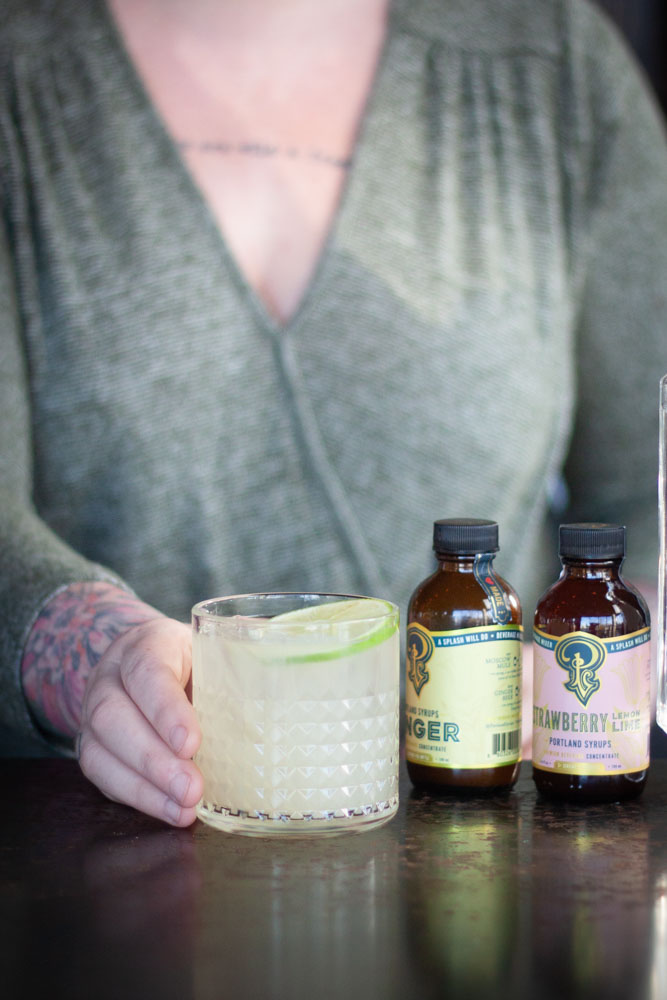The Simple Life Baijiu Cocktail Recipe Glass